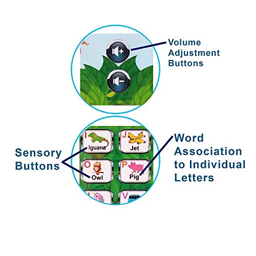 Just Smarty UNKNOWN Alphabet Tablet To Learn Letters, Abc, Numbers, Shapes, Colors, Music & Words, Interactive Toddler Learning & Education Toys thumb #5