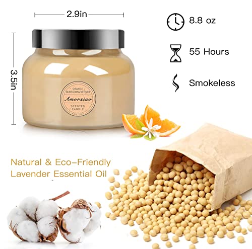 Scented Candles Gifts Set For Women, 2 Pack Aromatherapy Candles For Home Scented, 18 Oz 110 Hour Long Lasting Lavender Candle, Soy Scented Candles Are Suitable For Mother's Day And Birthday Gifts #TOP2
