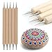E6000 Jewelry Bead Adhesive Glue for Jewelry Making with 4 Precision Applicator Tips and Pixiss Art Dotting Stylus Pens 5 pcs Set - Rhinestone Applicator Kit