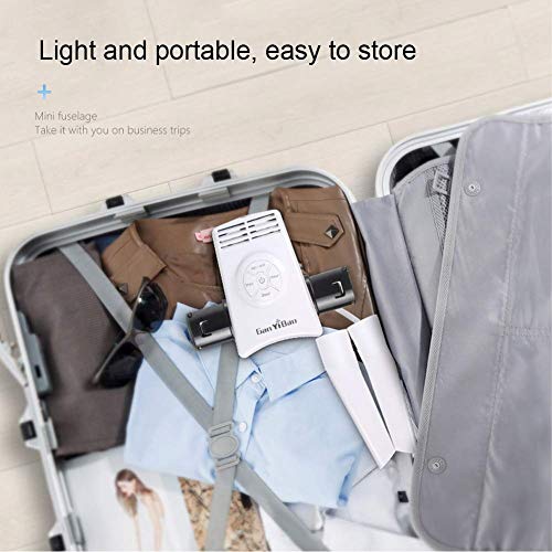Aunmas Electric Clothes Drying Hanger, Portable Foldable Dryer Rack, Lightweight Us Plug 110-240V For Home Traveling, White #TOP2