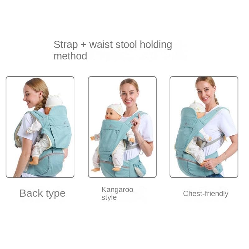 Miniatura 5 de Portabebés ergonómico 3 en 1 portabebés suave portabebés de 3 a 36 meses, 4 estacionestodas las estaciones, recién nacido a niño pequeño con capucha