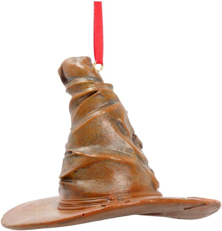 Nemesis Now Officially Licensed Harry Potter Sorting Hat Hanging Ornament, Brown, 9cm - Image 9