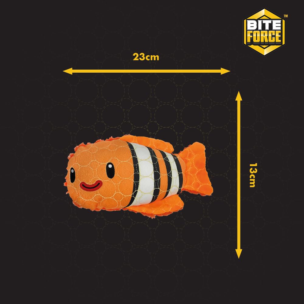 Bite Force Deep Sea - Langlebiges Plüschspielzeug für Hunde
