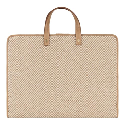Funda para portátil Oilily Libbya con compartimento acolchado beige 3