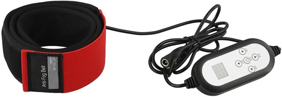 Lens Warmer For Astronomy Telescopes Lens, Dew Heater Active Warmer Strap, Anti-Condensation for Camera DSLR Lens Temperature Regulator, Astronomical Telescope Lens Dew Cap(1080 * 50mm)