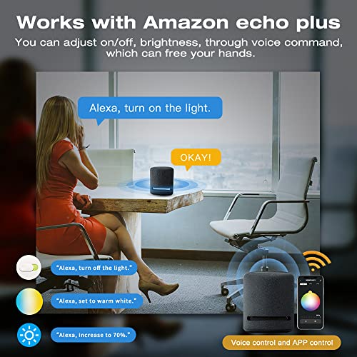 Image of GLEDOPTO Zigbee 3.0 Mini 5 in 1 RGBCCT LED Strip Controller 5V 12V 24V 6A Work with Amazon Echo Plus App /Voice Control (Ultra-Thin Zigbee Controller)