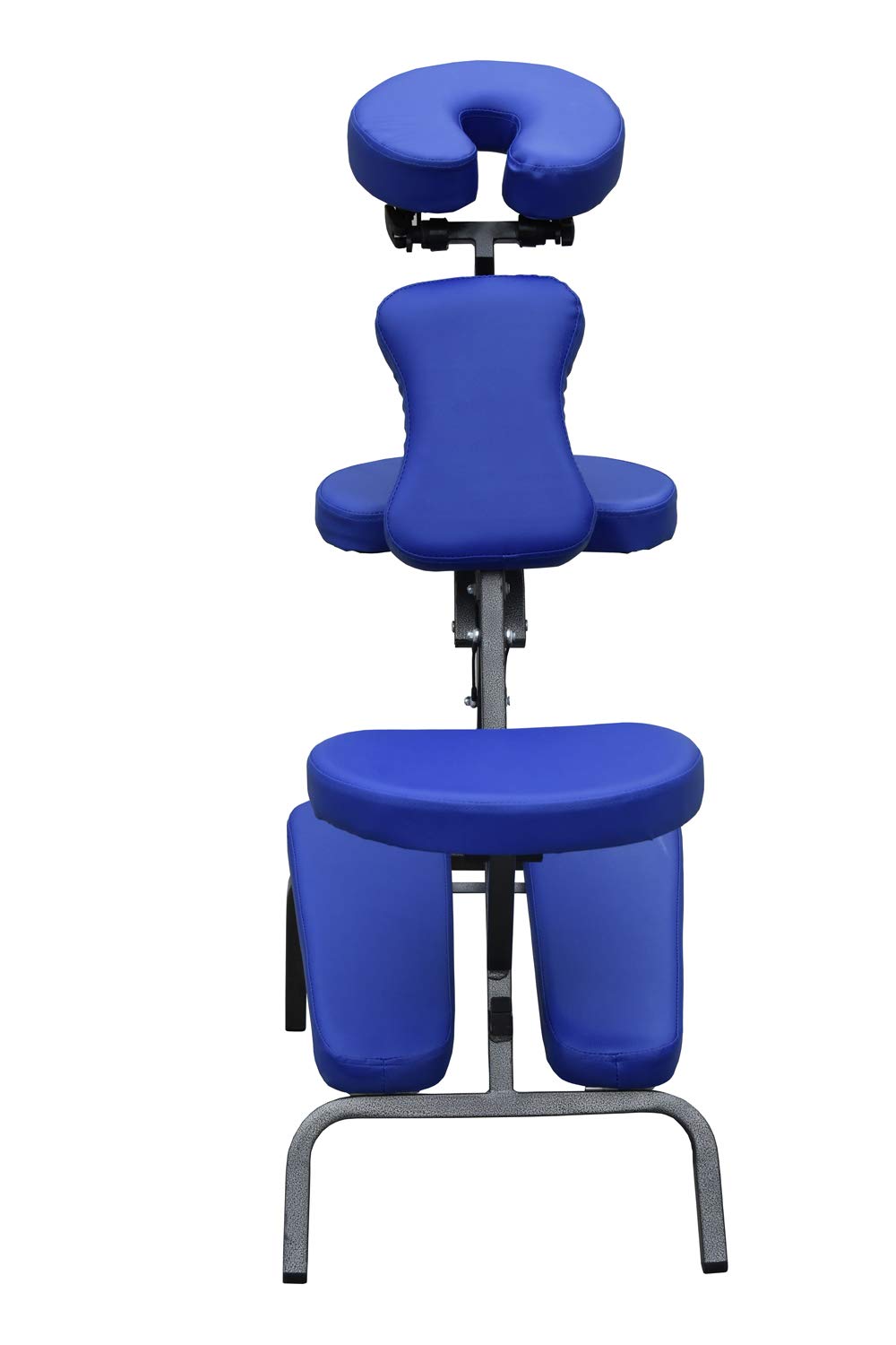 Mobiclinic, Silla de Masaje, Plegable, Regulable, Incluye Bolsa Transporte, Soporta hasta 250kg, Múltiples usos, Tatuaje, Fisioterapia, O estética, con reposacabezas, Portátil, Azul
