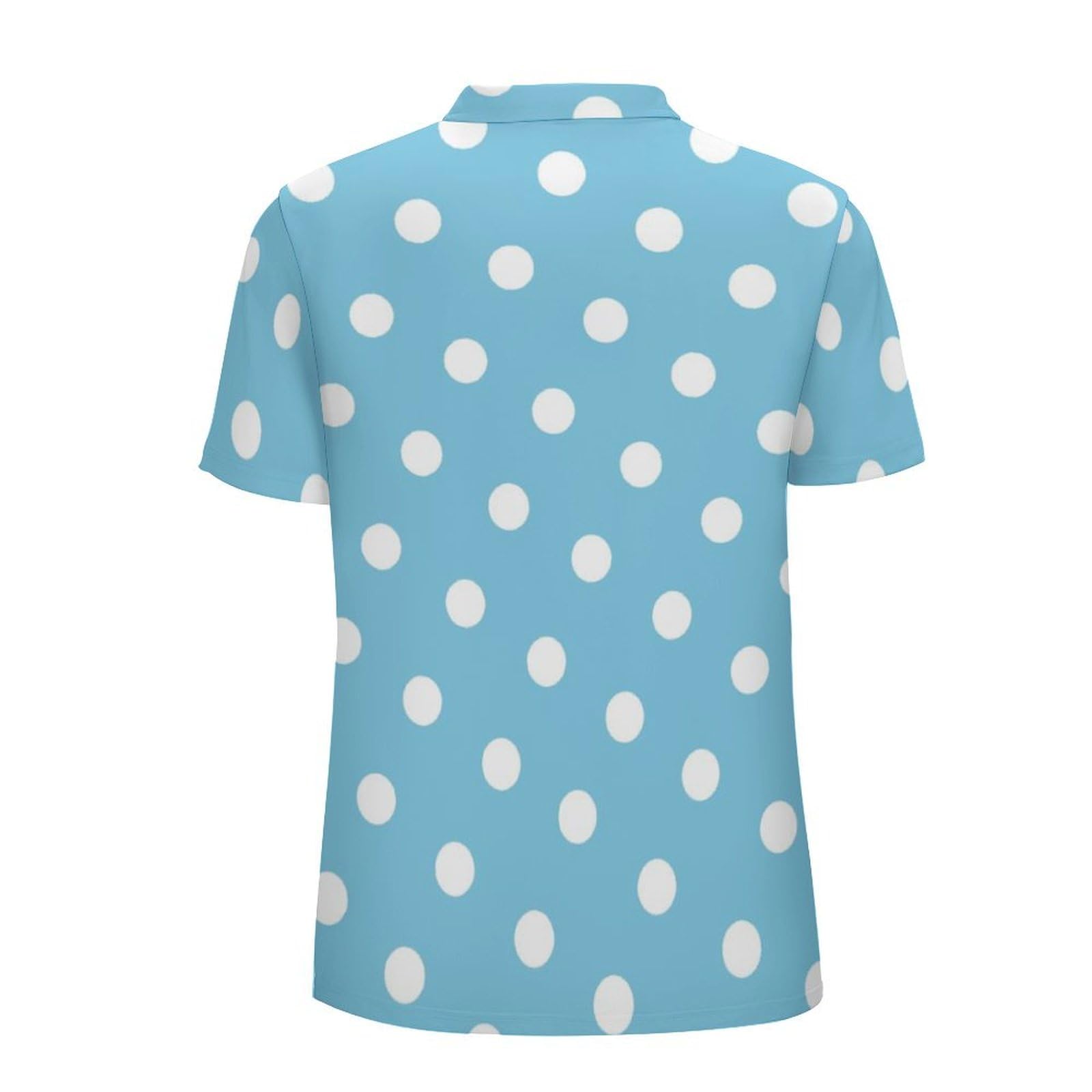 ドット柄半袖ポロシャツ Mサイズ Amazon.co.jp: ポロシャツ 半袖 Polo Tシャツ 水色 ブルー