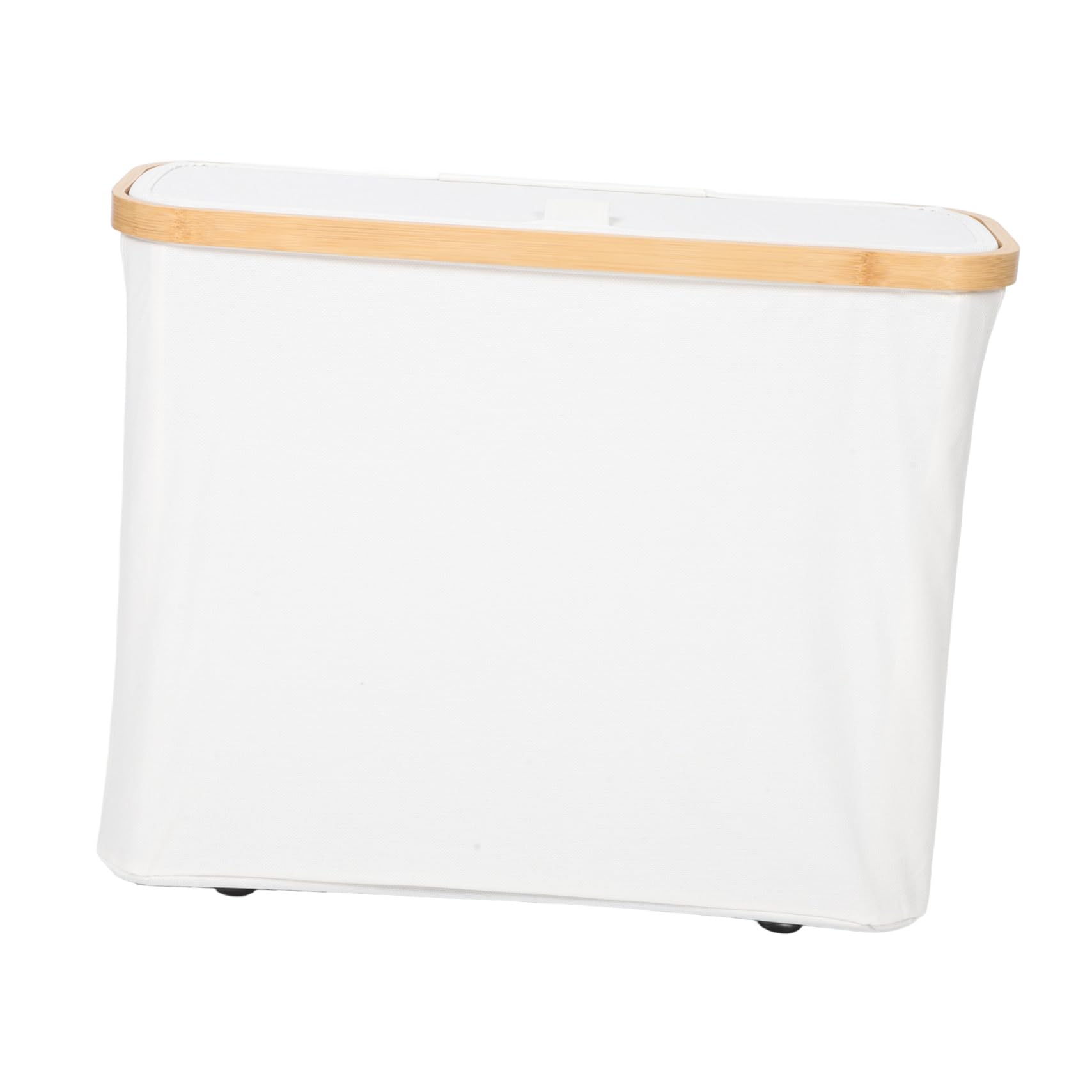 Ciieeo Fabric Lid Toilet Paper Storage Basket Kitchen Bathroom Decorative Space-saving Multi-purpose Organizer