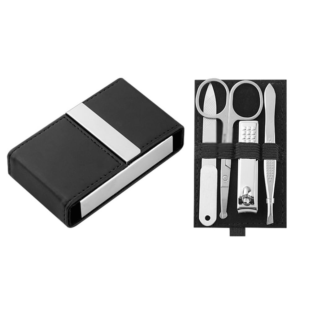 Neutral Business Nail Set Portable Fold Manicure Tool Nail Clipper Set