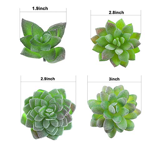 Fake Succulent, Artificial Succulents, Faux Succulents, Artificial Succulents Plants, Fake Succulent Unpotted, Bulk Artificial Succulents for Birthday Home Decor Indoor Wall Garden DIY, Pack of 13 - Thumbnail 7