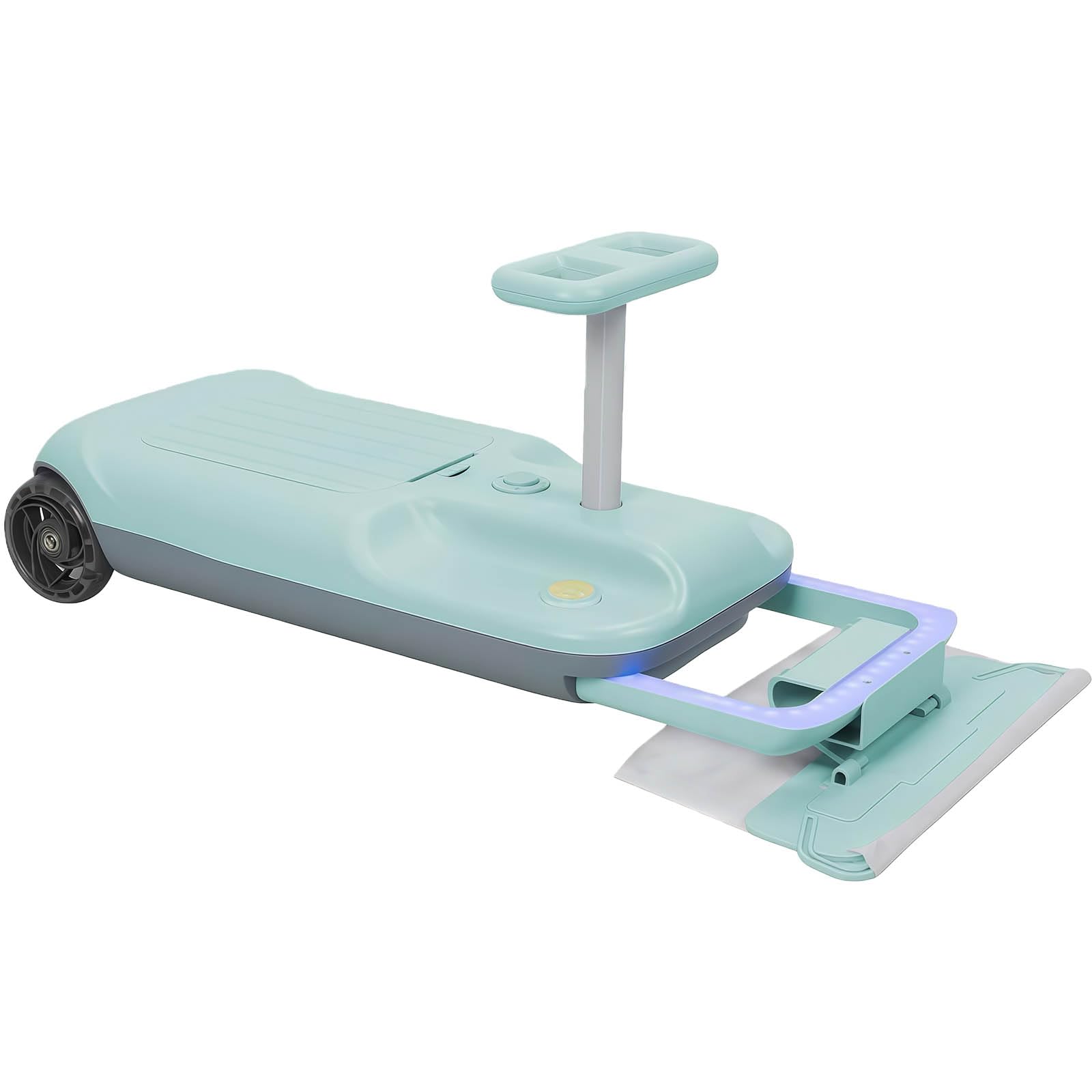 Auto elettrica da cavalcare per bambini con luci sfumate e stoccaggio
