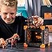Schleich Eldrador Creatures - 27 PC Lava Battle Cave with Dog Toy Playset - Hell Hound Figurine Set for Boys and Girls with Expandable Fortress - Interactive, Imaginative Play for Kids Ages 7+ | 42674