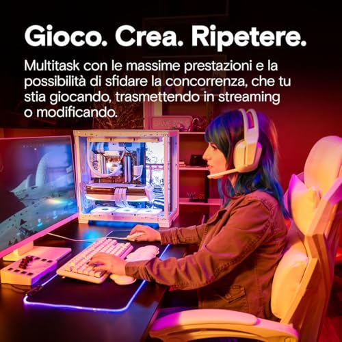 Pro RAM DDR5 32GB Kit (2x16GB) 6400MHz CL32, Overclocking Gaming, Memoria per Computer, Intel XMP 3.0 / AMD EXPO, Bianco - CP2K16G64C32U5W - RAM - Immagine 2