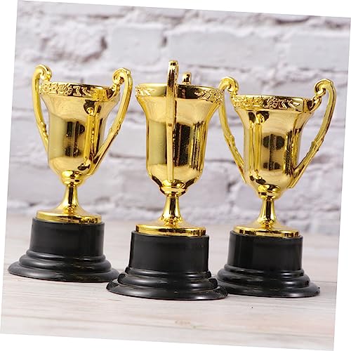 ibasenice 60 Pçs Troféu Decoração Halloween Miniaturas Medalhas De Futebol Prêmio Modelo Troféu Beis
