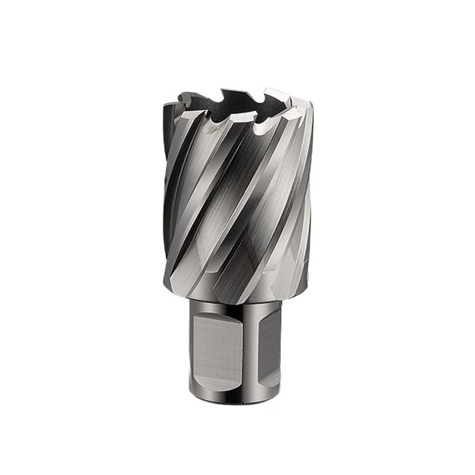 Fresa anulare HSS da 25, 50, 75 mm, punta for trapano a corona 12-60, gambo 3/4" cavo(Cutting depth 25mm,Diameter 41mm)