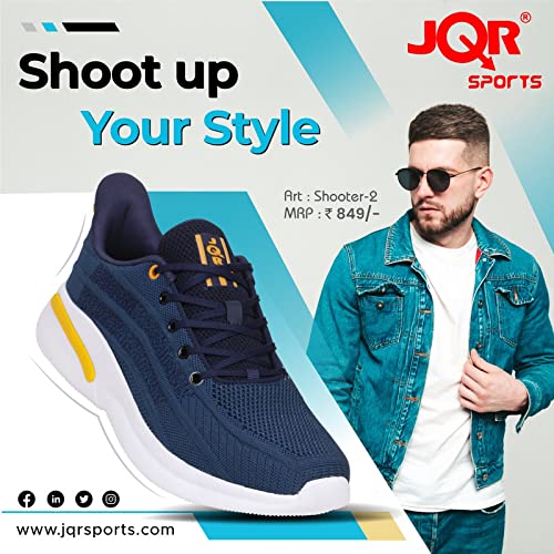 JQR Men's Shooter Sports, Running,Walking, Training Shoes 5 51bpmL9YfUL