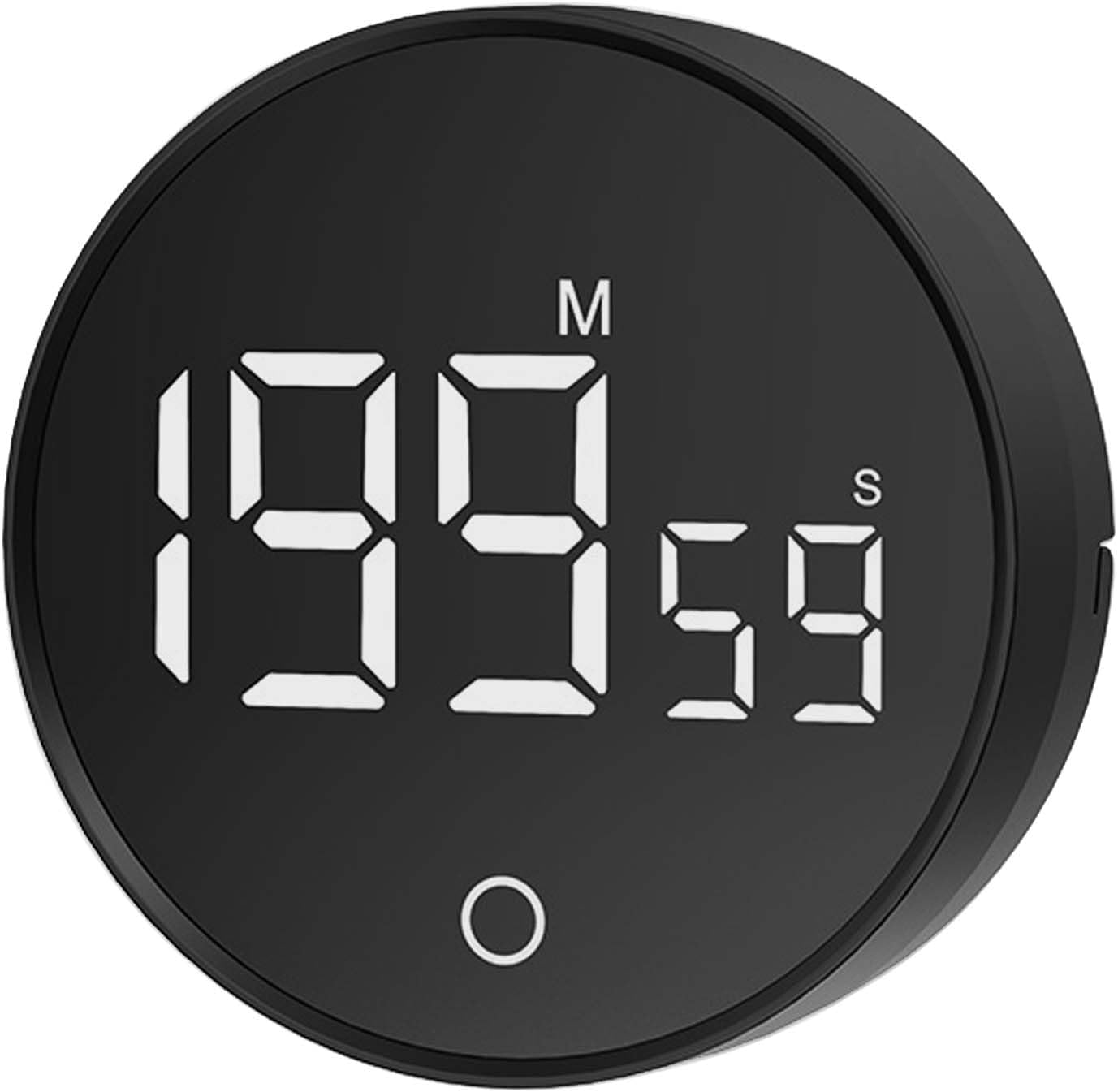 Digital Kitchen Timers, Magnetic Countdown and CountupTimer,LED Display Visual Timers,Digital Kitchen Timers for Breakfast,with 3 Volume Levels,with Magnet & Stand,Ideal for Cooking and Studying