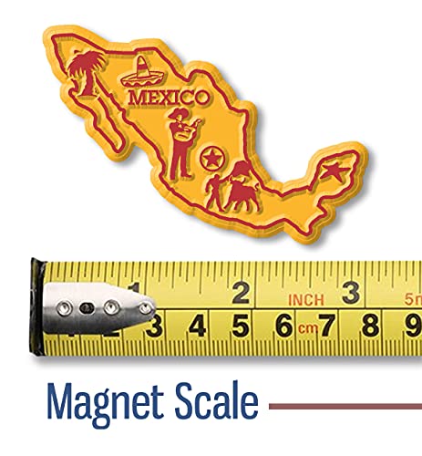 Imán Decorativo Pequeño Mapa de México miniatura 2