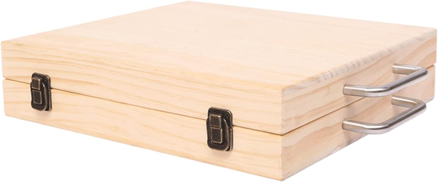 Amazon.com: Wooden Essential Oil Storage Rack Large-Capacity Essential ...