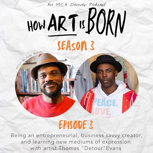 Being an entrepreneurial, business savvy creator, and learning new mediums of expression with artist Thomas "Detour"Evans