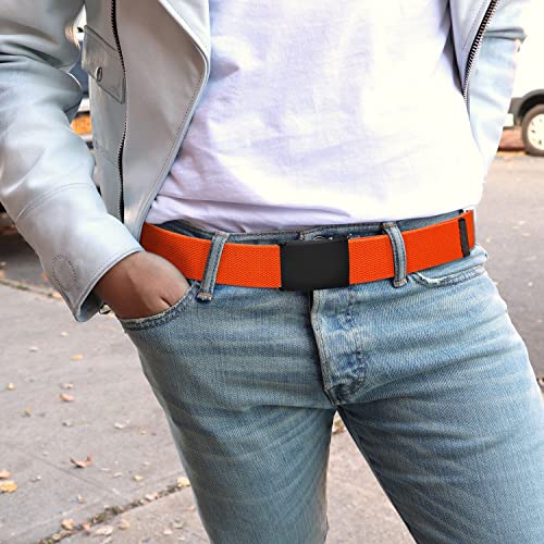 Image of Falari Canvas Web Belt Fully Adjustable Cut to Fit Golf Belt Flip Top Buckle