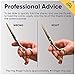 Equinox Professional Razor Edge Series Hair Cutting Scissors Set - Barber Hair Cutting & Thinning Shears/Texturizing Scissors Set - 6.5 Inches Hair Cutting Scissors Kit for Men/Women/Kids/Salon & Home