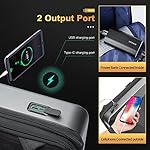 BOPai Hard Shell Tsa Laptop Backpack for Men Gaming Backpack for 17.3 inch Anti Theft Expansion Backpack Light Slim Black Usb Waterproof 15.6 Rucksack - Image 3