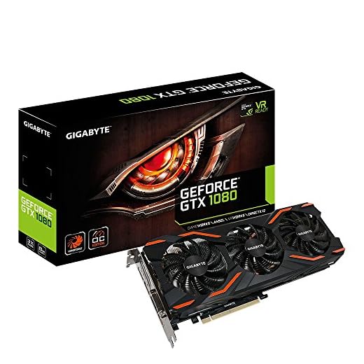Gigabyte GeForce GTX 1080 Windforce OC GV-N1080WF3OC-8GD Graphics Cards