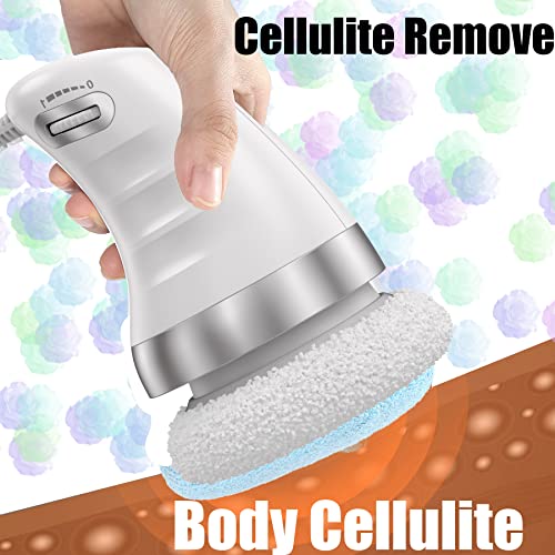 Dilagg Cellulite Massager Body Sculpting Machine Handheld Electric Body Cellulite Remover Massager Machine For Neck Shoulders Arm Butt Leg With 6 Massage Washable Pads #TOP5