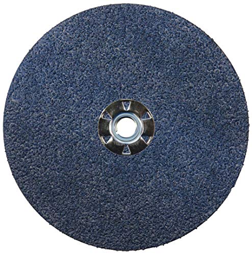 Weiler 59911 Tiger Zirconia Alumina Resin Fiber Sanding & Grinding Disc, 7 Diameter, 24 Grit, 5/8 - 11 Hub (Pack of 25)