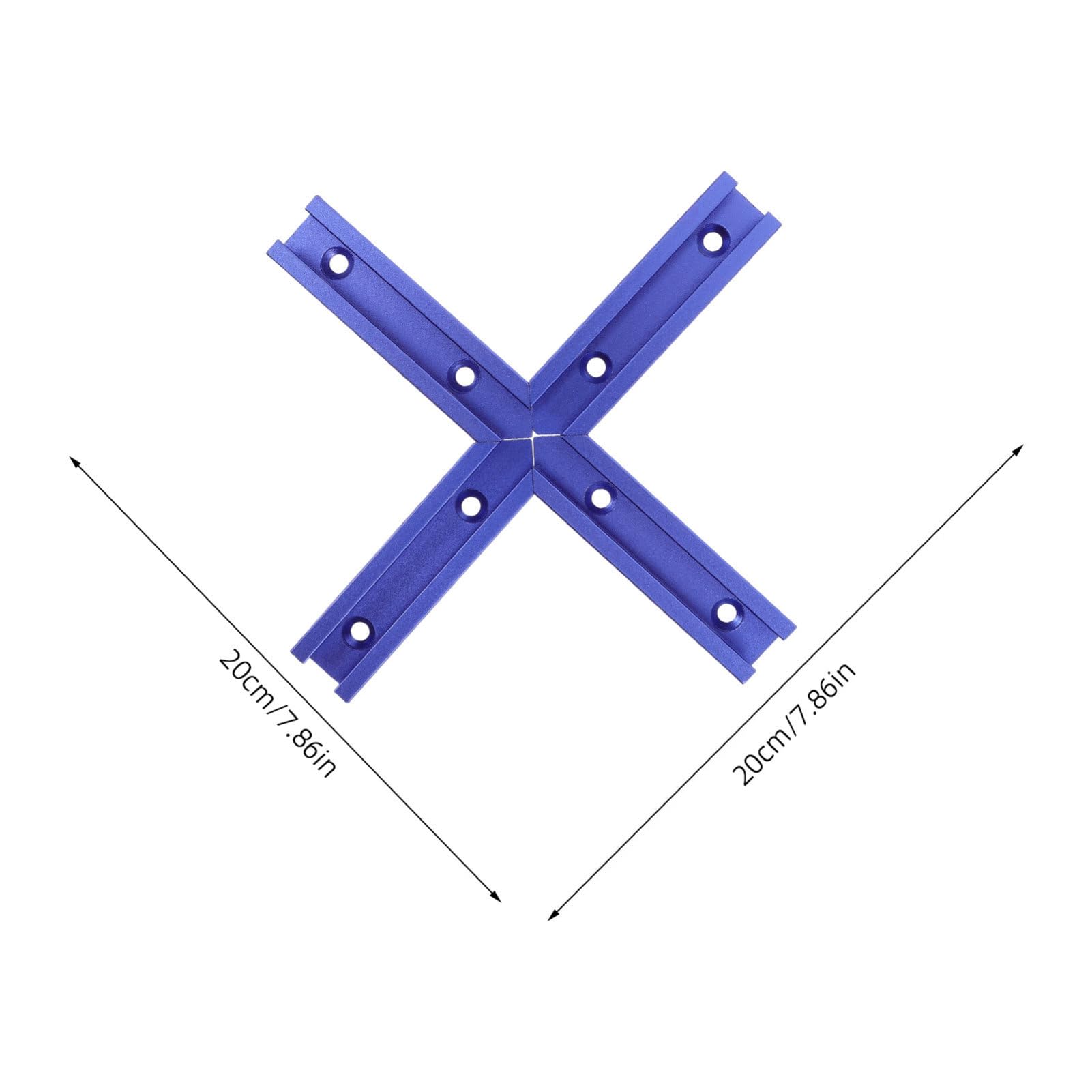 ERINGOGO Track Clamps for Woodworking Precision Positioning for Cutting Sanding Assembly Secure Fixation Versatile for DIY Industrial Projects