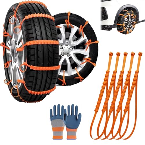 Cadenas de neumáticos antinieve reutilizables para camiones y furgonetas SUV