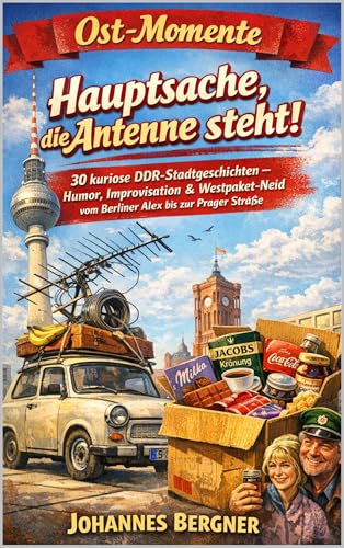 Ost-Momente  Hauptsache die Antenne steht!  30 kuriose DDR-Stadtgeschichten – Humor Improvisation & Westpaket-Neid vom Berliner Alex bis zur Prager Straße  Ost-Momente  Erinnerungen aus der DDR