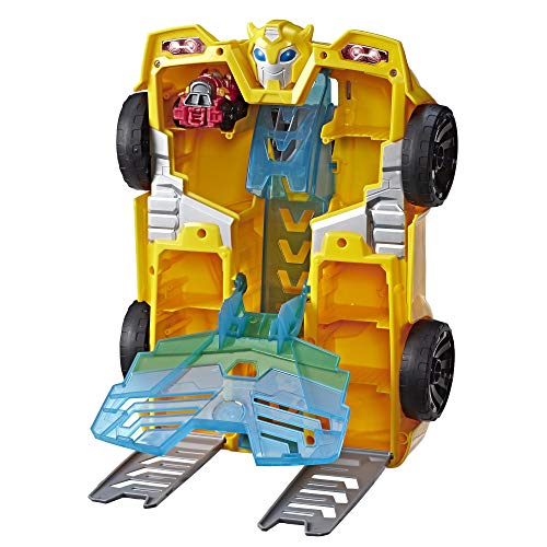Transformers Playskool Heroes Rescue Bots Academy Bumblebee Track Tower 14" Playset, 2-In-1 Converting Robot, Collectible Toys For Kids Ages 3 & Up #TOP1