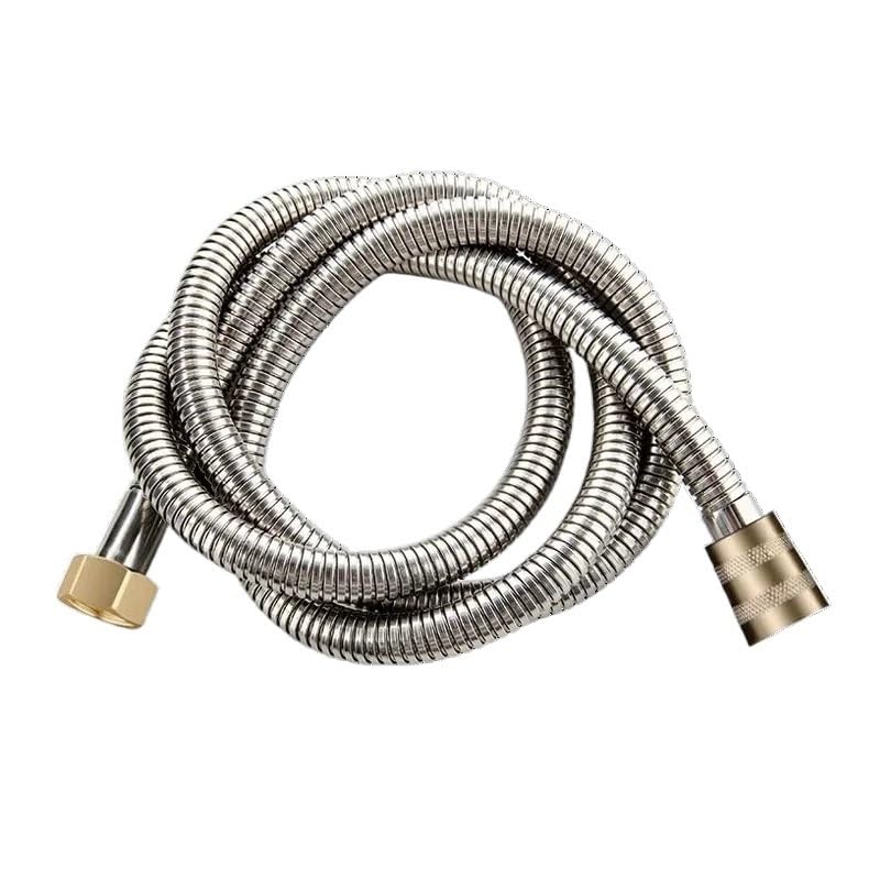 Flexo de ducha de acero inoxidable de alta gama con conectores de latón duraderos de 2.0 metros 7