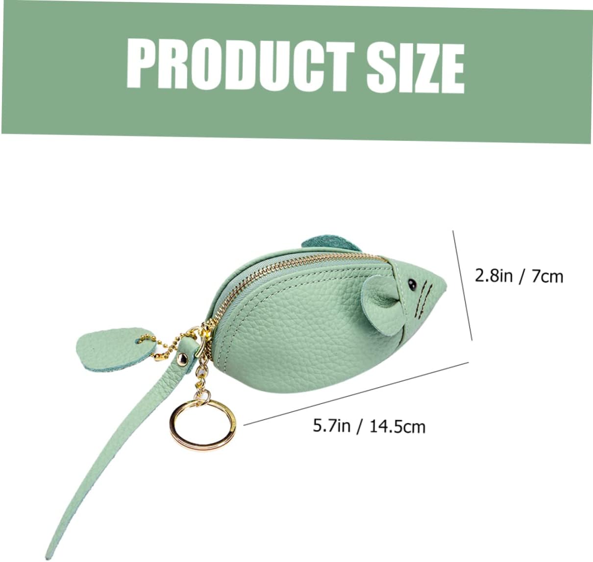 BESPORTBLE Mini Coin Purse Women's Small Wallet Coin Purse Wallet Card Holder Pouch for Women Random