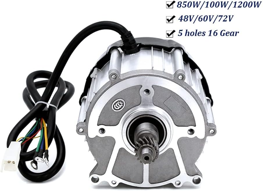 850w 1000w 1200w Electric Tricycle Differential Motor, Permanent Magnet Brushless DC Motor for Tricycle Electric 4-Wheeled Vehicle DIY Part (Color : 48v 1200w) : Tools & Home Improvement