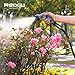 Relxitl Garden Hose, Flexible Water Hose, Ultra Lightweight Non-Expanding hose with 10 Function Sprayer, Leak proof, Pressure Resistant for Yard, Outdoor (Black, 50FT)