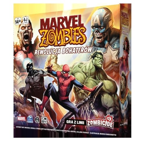 Zombicide: Marvel Zombies Rewolucja Bohaterów Cmon Polska Gra Planszowa Polish Board Game Po Polsku