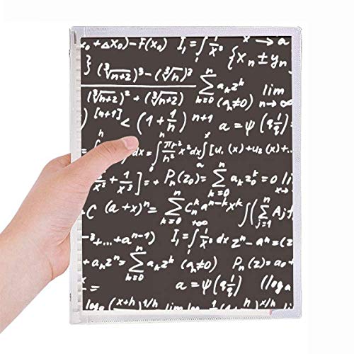 Cahier de calcul pour formules de mathématiques rechargeable à spirale