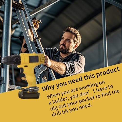 2stk Magnetische Bithalter mit Universeller Passform, Passt Sowohl auf Die Linke als Auch auf Die Rechte Seite Des Schlagschraubers mit 6 Schrauben für Milwaukee Dewalt Ridgid Makita