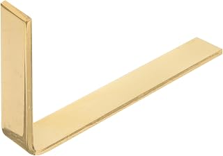 Golden Brass Saxophone Right Angle Leveling Tool for Repair Work