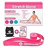 Zenmarkt-Stretch-Bands-for-Dancers-and-Gymnasts-Exercise-Bands-for-Dance-Ballet-Gymnastics-Cheerleading-Pilates-Training-Stretching-Band-Dance-Stretch-Bands-for-Flexibility-Ballet-Barre-E-Book Zenmarkt Stretch Bands for Flexibility and Strength - Ballet Stretch Bands Ideal to Have as Dance Equipment in Every Competition - Suitable for Gymnastics, Cheerleading, and Pilates Training(Pink)
