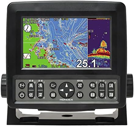 Amazon | HONDEX(ホンデックス) 魚群探知機 ポータブルGPS魚探(西日本  