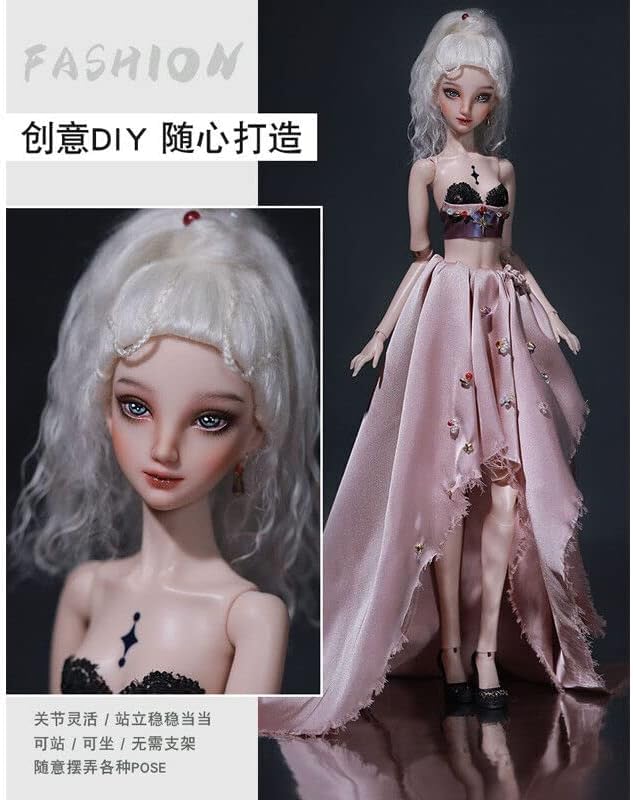 Amazon.co.jp: BJDドール 1/4 球体関節人形 34cm SD 樹脂球体関節人形