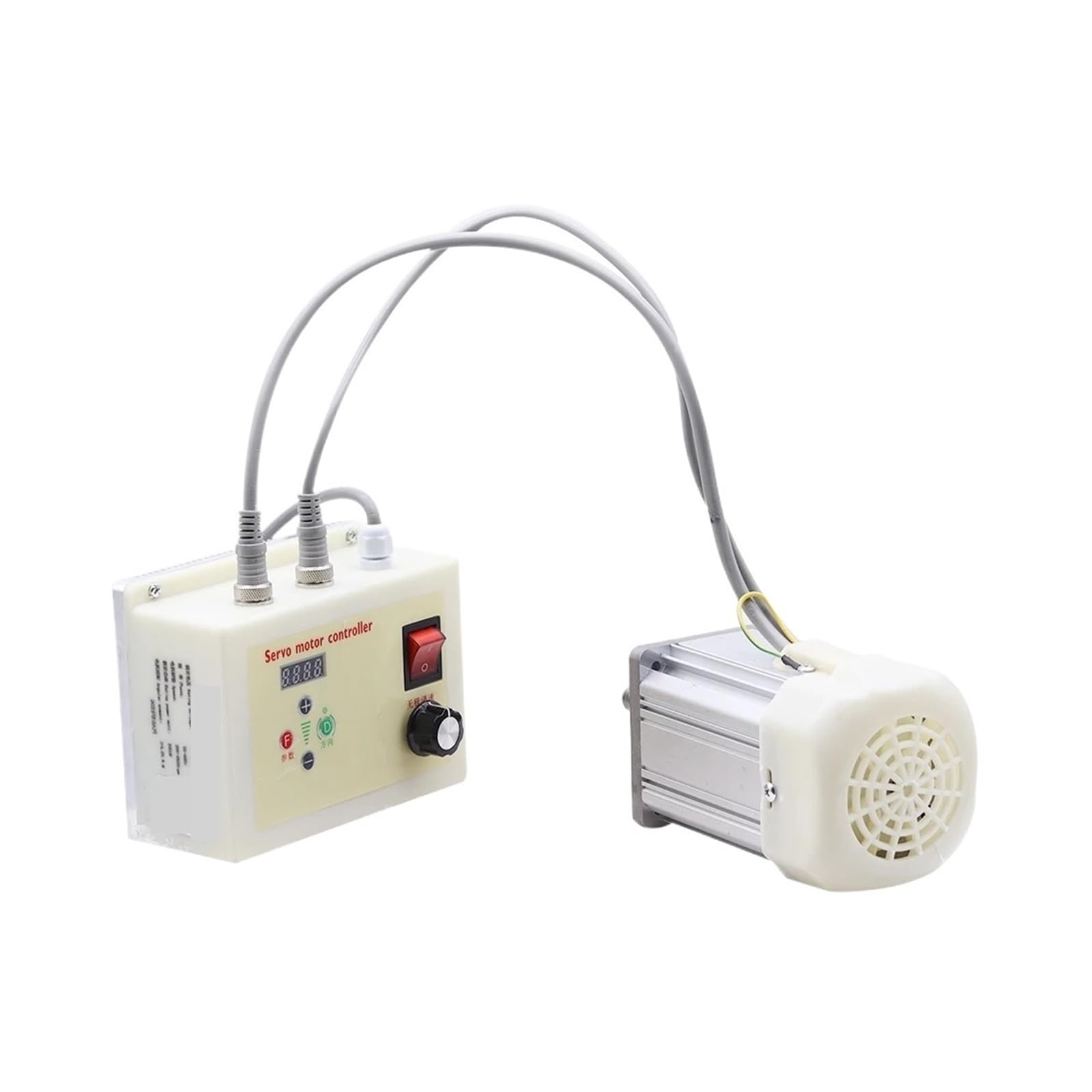 Moteur servo brushless 550W 110V avec boîtier de commande à potentiomètre intégré