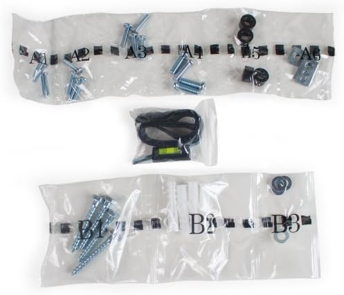 Support Mural TV Inclinable Pivotant TecTake – 32 à 100 Pouces – Charge Max 120 Kg – VESA 600x400