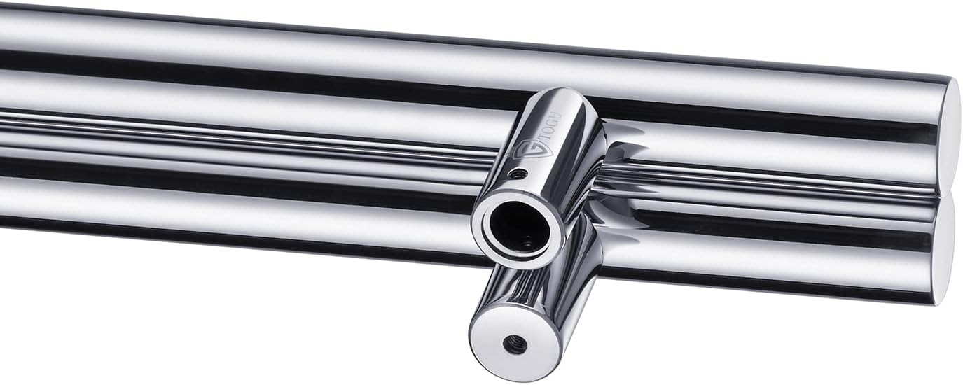 Rеvіеw Dіѕсоunt TOGU TG-6012 60 inches Solid Standoffs Heavy-Duty Commercial Grade-304 Stainless Steel Push Pull Door Handle/Barn Door Pull Handle/Glass Pulls, Mirror Polished Chrome Finish