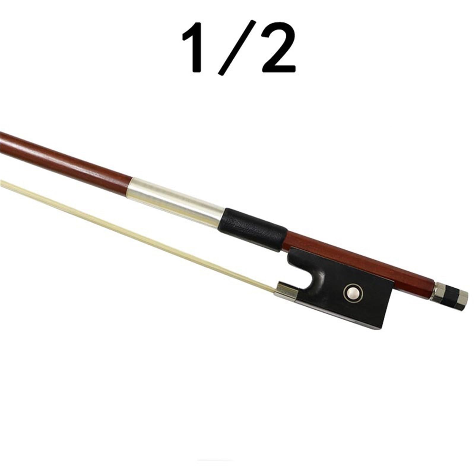 Geigenbogen Geigenbogen aus brasilianischem Holz Geigenbogen Haarbogen Stange aus natürlichem Schachtelhalm in Leistungsqualität(1/2)